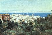 View of Genoa Jean-Baptiste Camille Corot